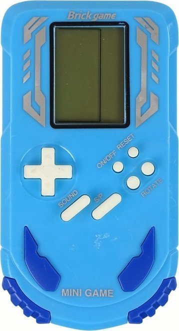 Loja elektronike Gra Konsola Brick Game, 23 lojëra, 7x3x13cm, blu