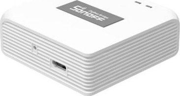 Qendër e zgjuar Sonoff ZigBee Bridge Pro Hub, lidhje ZigBee edhe WiFi, mban gjer në 128 pajisje, e bardhë