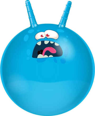 Top lojnash Bouncing Ball With Horns, 45cm, me brirë, blu