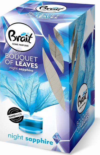 Освежувач за просторија Brait Fragrant Leaf Night Sapphire, 50 ml