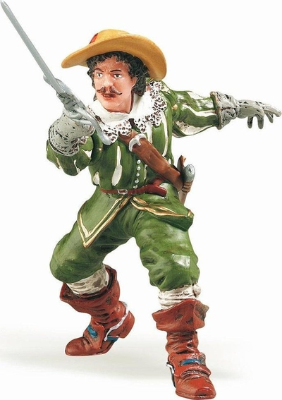 Figurë historike PAPO DArtagnan, PVC, shumëngjyrësh