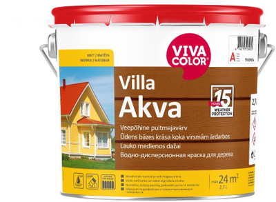 Bojë fasade Viva Color Villa Akva C, për punë me dorë, 2.7L, e bardhë