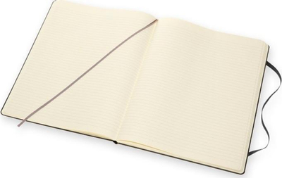 Fletore Moleskine Classic Professional XXL, 192 faqe, me vija, e zezë