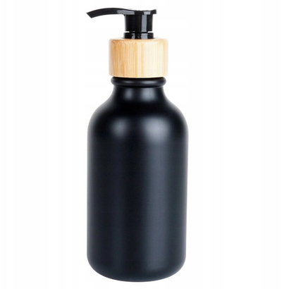 Dozator sapuni Vilde, 300ml, trup metalik, i zi