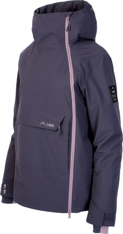 Xhaketë skish Elbrus Clermont W, me membranë ActivGuard Pro, për gra, lejla e errët