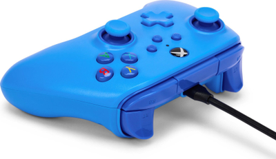 Gejmpad PowerA 1519367-01, USB, за Xbox и PC, сина