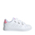Atlete për kalamaj Adidas Advantage Base 2.0 Jr ID1305, me rripa ngjitës, t’bardha