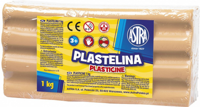 Plastelinë Astra Plasticine, 1 kg, ngjyrë lëkure