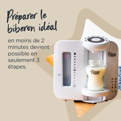 Pajisje për formulë Tommee Tippee Perfect Prep me funksion Hot Shot, e bardhë