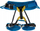 Parzmore ngjitjeje për fëmijë Salewa Xplorer Rookie, EvoBelt, 360g, blu