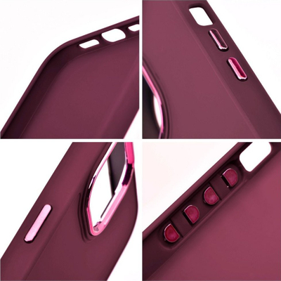 Klloçkë kornizë për telefon iPhone 11, TPU, anë të forcuara, lejla