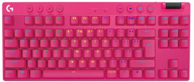 Tastierë Logitech G Pro X TKL Lightspeed, GX Brown, US, rozë