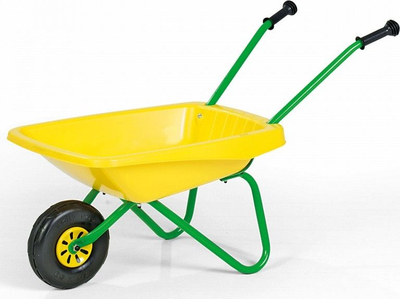 Karrocë kopshti për fëmijë Rolly Toys, plastikë, 15 kg, e verdhë