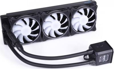 Ftohës ujor CPU Alphacool Eisbaer Aurora HPE Edition 360, radiator 360 mm, RGB, i zi