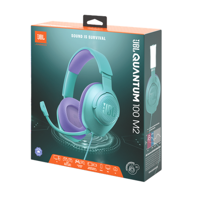 JBL QUANTUM 100 M2 CYAN
