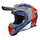 Helmetë motocross Airoh Aviator Ace 2 Engine, për të rritur, blu portokalli gri, madhësia M