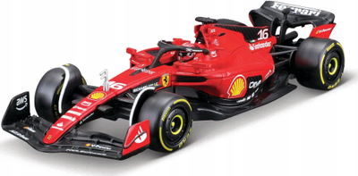 Maket makine BBurago Ferrari SF-23, shkallë 1:43, sezoni F1 2023, i kuq