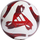Top futbolli adidas Tiro League HZ1294, pa qepje, për ndeshje dhe stërvitje, i bardhë me të kuqe