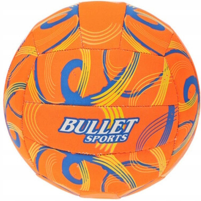 Top volejbolli Bullet Sports neopren, madhësi standarde, portokalli