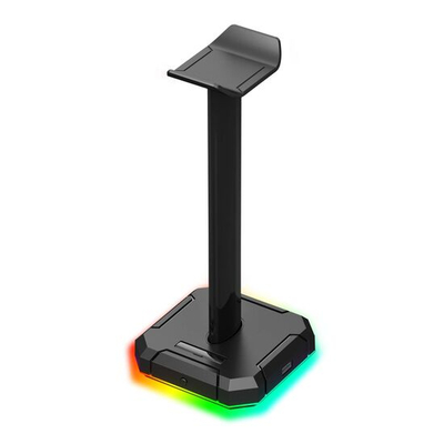 Mbajtëse Kufjesh Redragon Scepter Pro HA300 – (4x USB 2.0, RGB, Bazë Antirrëshqitëse)