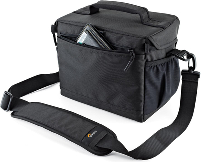 Фотографска торба Lowepro Nova 180 AW II, за DSLR, отпорна на временски услови, црна