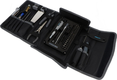 Set veglash Creality Tool Wrap Kit Pro për printer 3D, me çantë për organizim, i zi