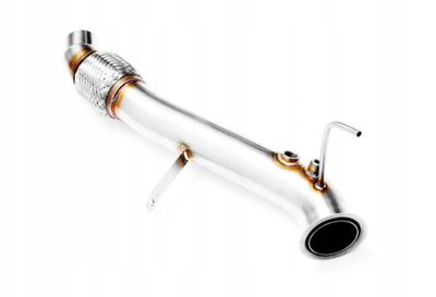 Downpipe shkarkimi BMW E87 118D 120D M47N2, 63.5mm, çelik inox