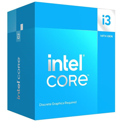 Procesor Intel Core i3 14100F, 4 bërthama, 4.7GHz Turbo, 12MB Cache