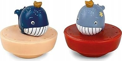 Музичка кутија Трусиље Dancing Whales, со валцувачки китови, магнетска, шаренолика