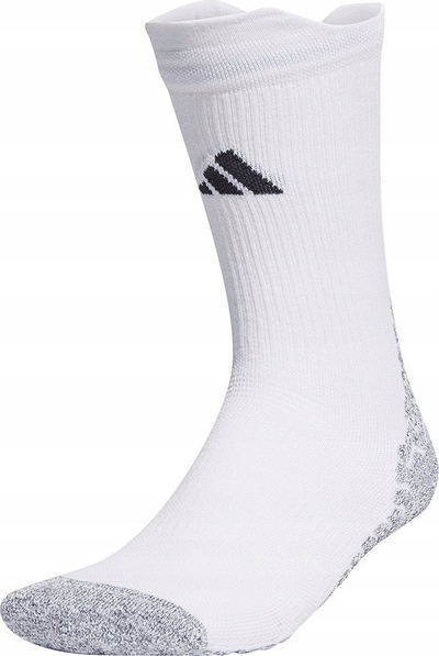 Çorape futbolli adidas Football Grip IN1796, me jastëkime, deri në gju, të bardha