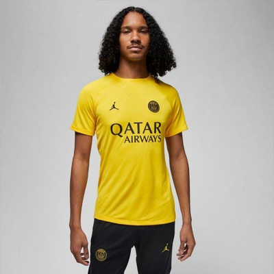 Fanellë stërvitje Nike PSG DF Academy Pro SS Top 4TH M DR4906 720 për burra, e verdhë
