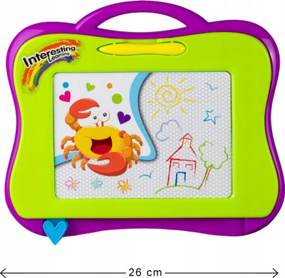 Set dërrase për shkrim edhe vizatim Swede Magic Slate, për kalamaj, me shumë ngjyra