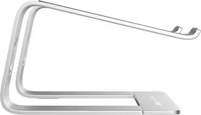 Standi për laptop Misura ME08, deri 15.6", ngjyrë argjendtë