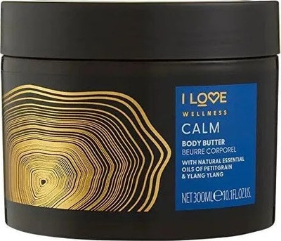 Krem trupi I Love Wellness Calm, hidratues, vegan, ylang ylang dhe livandë, 300 ml