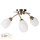 Llambadar tavanor Domoletti MX60374-3, 3x40W, E14, bronzi i artë