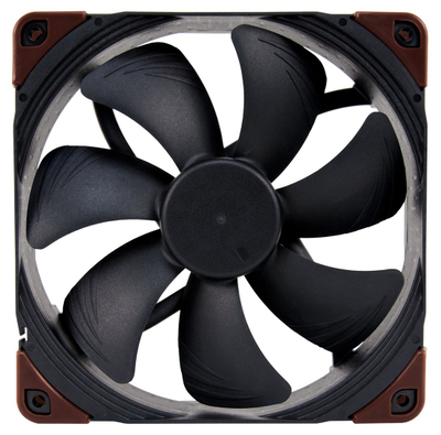 Ftohës Noctua NF-A14 INDUSTRIALPPC-2000, 14 cm, i zi / i bronztë