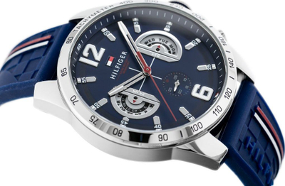 Orë dore Tommy Hilfiger 1791476, meshkuj, kronograf, çelik inox