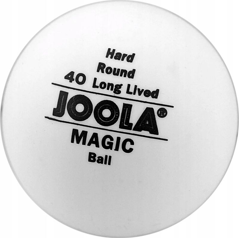 Topa pingpongu Joola Magic ABS 40+, set 72 copë, të bardhë