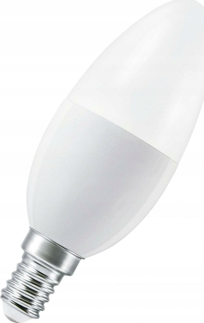 Llambë LED qiri mini, e zbehshme, për ambiente të brendshme, e bardhë