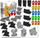 Shtesë loje tavoline Awaken Realms The Great Wall Expansions Meeple Addon, set me 34 meeple druri, për zgjerimet Ancient Beasts edhe Black Powder, shumengjyrëshe