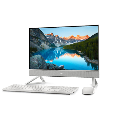 All-in-One Dell Inspiron 24, 23.8" FHD Touch, Core i7‑150U, 16 GB RAM, 1 TB SSD, i bardhë
