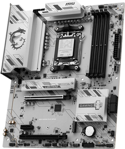 Pllakë amë MSI B850 Gaming Plus WiFi6E, Socket AM5, ATX, gri