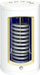 Bojler qëndror Kospel TERMO TOP SWK 120, 120L, me spiral shkëmbyes, i bardhë