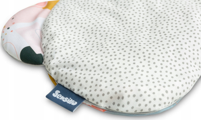 Set jorgan dhe jastëk për karrocë Sensillo Cotton, 2 pjesë, pambuk, shumëngjyrësh