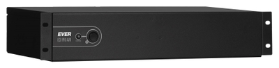 UPS EVER ECO Pro 700 AVR CDS, 700VA 420W, montim në rack, i zi