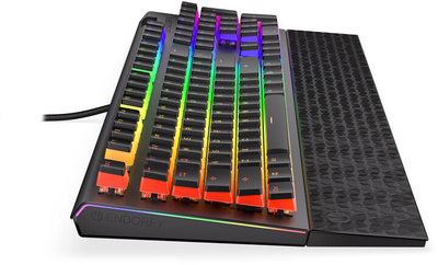 Tastierë Endorfy Omnis Pudding Blue, Kailh Blue, US, e zezë