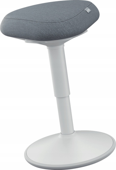 Tabure ergonomik Leitz Ergo Active, ndenjëse Comfort, gri e çelët