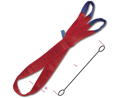 Shirit ngritës tekstil Robur 8158, 3m, 5T, i kuq