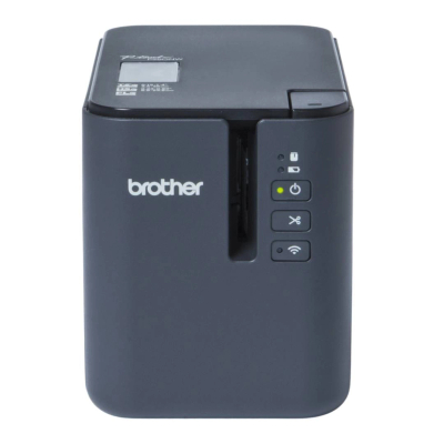 Printer i etiketave Brother P-touch P950NW, termotransferues, 360 dpi, deri në 36 mm, BT, USB, Wi-Fi, Ethernet, i zi