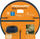 Gyp ujitës Fiskars Q3, 13 mm, 30 m, i zi